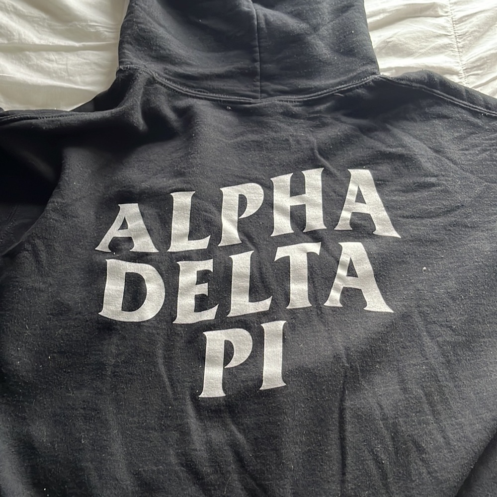 Black ALPHA DELTA PI (ADPi) Hoodie